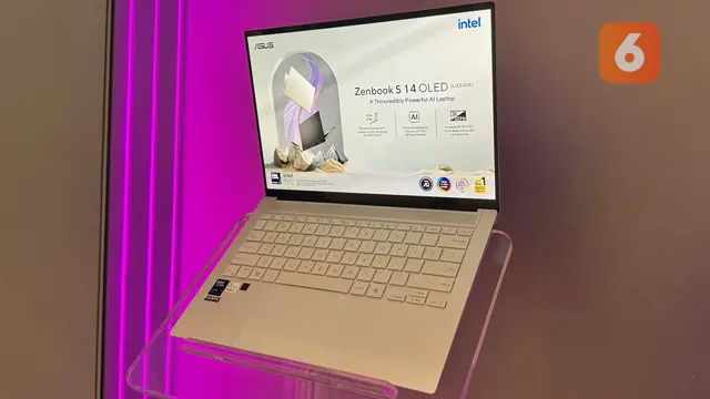 ASUS Zenbook S 14 OLED (UX5406), Laptop Tipis Premium dengan Performa Tinggi dan Desain Elegan